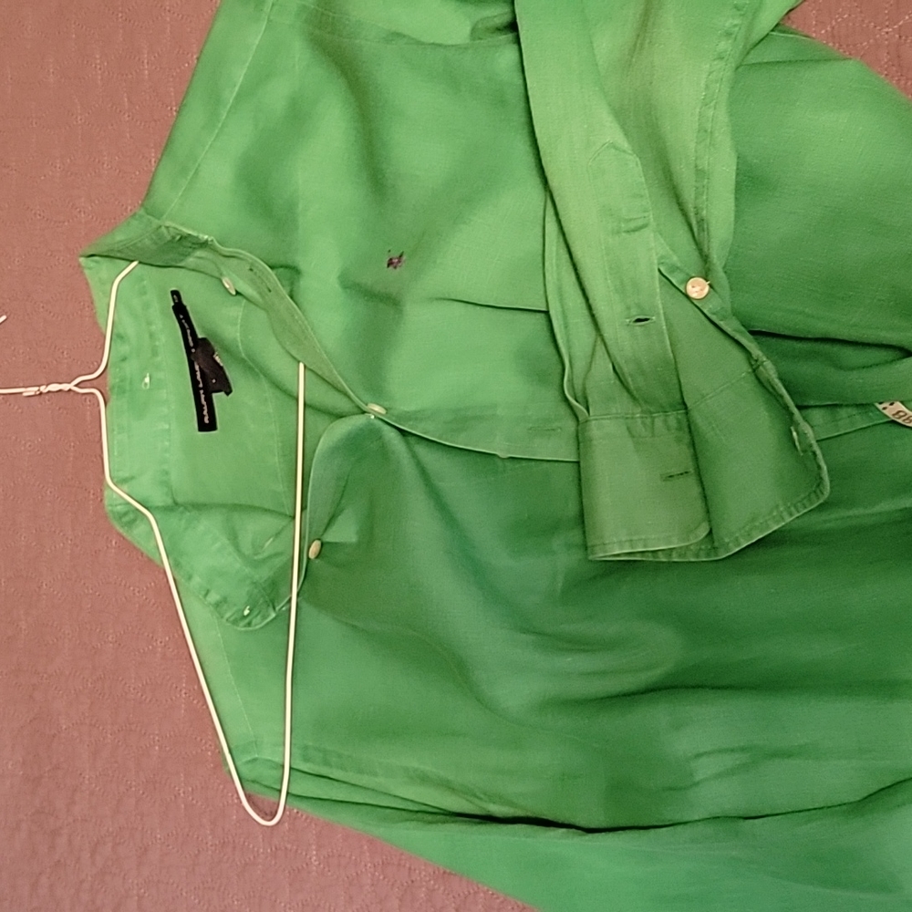 Ralph Lauren sport women's Linen shirt size 12